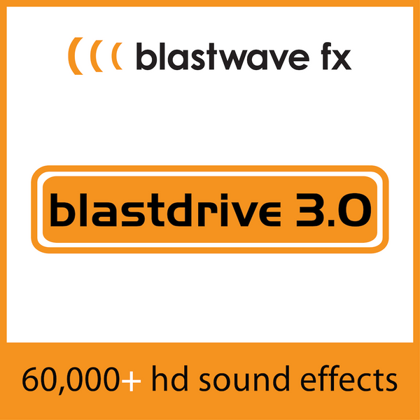 The Blastdrive 3.0 HD Sound Effects Library